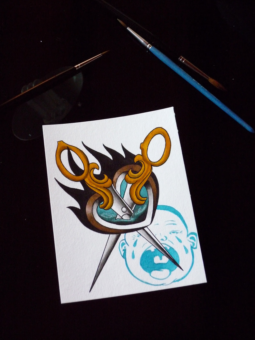 upper arm tattoos for men