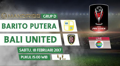  Prediksi Bola : Barito Putera Vs Bali United , Sabtu 18 Februari 2017 Pkl 15.00 WIB @ Indosiar