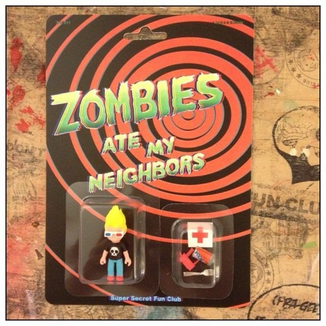 Super Secret Fun Club’s “Zombies Ate My Neighbors: Zeke” Figures!
