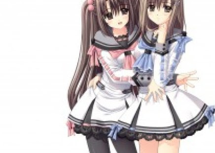 14 Two Anime Girl Best Friends Wallpaper Baka Wallpaper