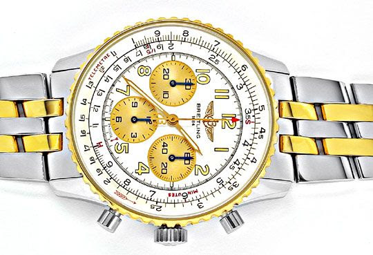 Originalfoto HR-BREITLING NAVITIMER92 PILOT-ST/G SHOP! NEU PORTOFREI
