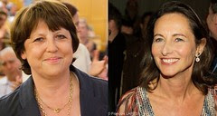 Martine Aubry & Ségolène Royal par François Lafite
