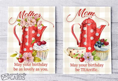  free printable birthday cards for mom print pretty cards