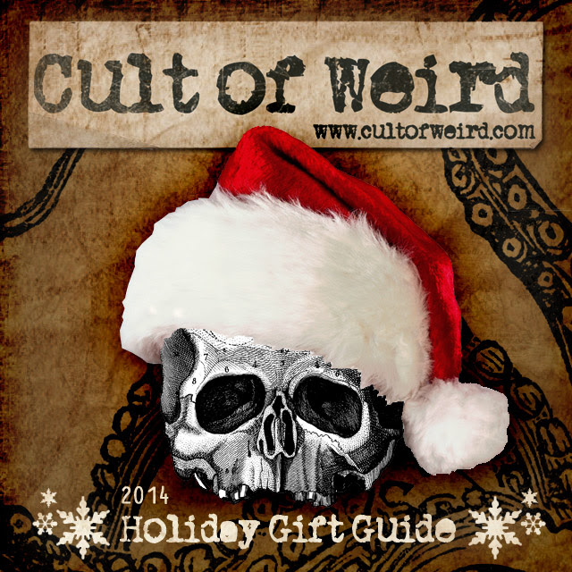 The 2014 Cult of Weird holiday gift guide will help you find the perfect gifts for the weirdos on your Christmas list!