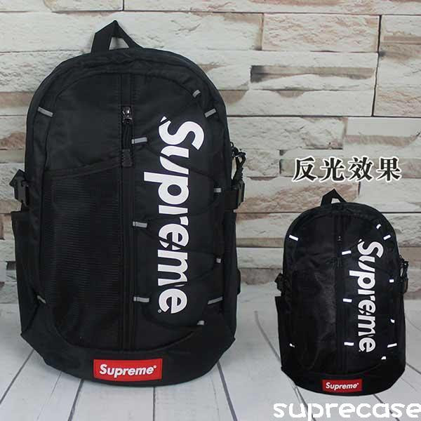 Supreme リュック 大容量 ブラント リュックサック 男女兼用 多機能 シュプリーム デイバッグ 人気