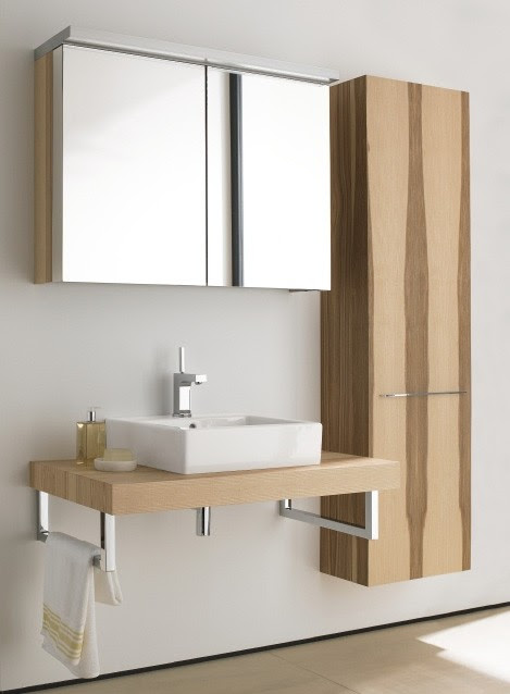 Modern Bathroom Furniture from Duravit - new Fogo range in Ash