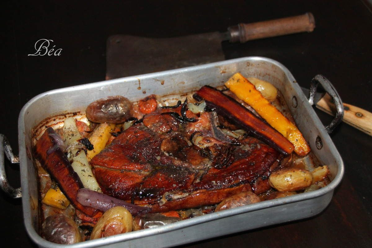 Rouelle De Porc Confite Au Four Les Petits Plats De Bea