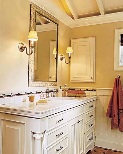 Going Ornate | Bath Lighting | This Old House