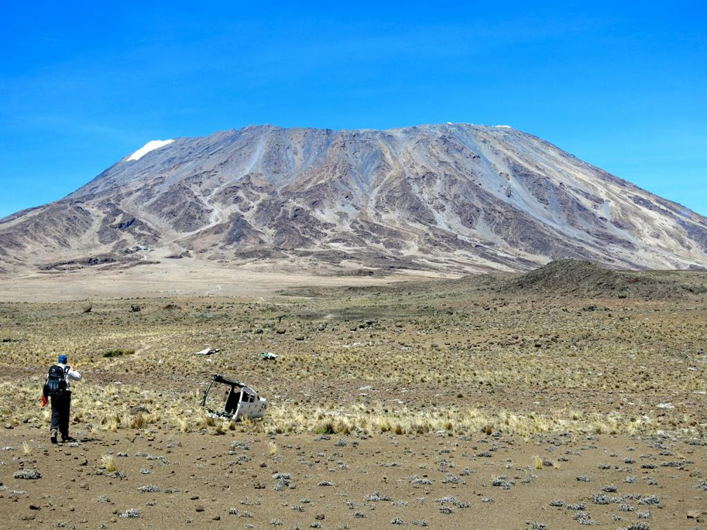 Tanzania.  Mount Kilimanjaro (5895 m above sea level).  However, despite the status of the highest mountain in Africa, is able to conquer its top even the novice and routes Masham, Marangu and Rongai - can be overcome without any preparation.  (Kyle Taylor)