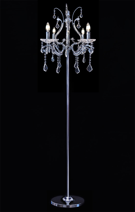 lighting floor lamps 4 light chandelier floor lamp grace tweet