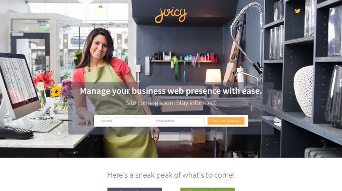juicycms.com Launching Soon Page