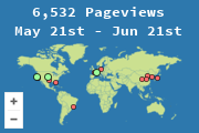 Locations of visitors to this page