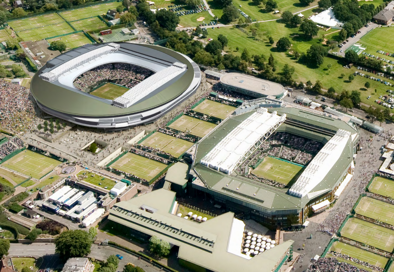McAlpine wins contest for £70m Wimbledon No. 1 Court ...