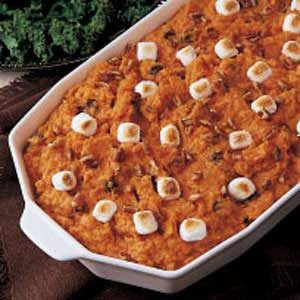 Nutty Sweet Potato Bake with Raisins and Marshmallows ...