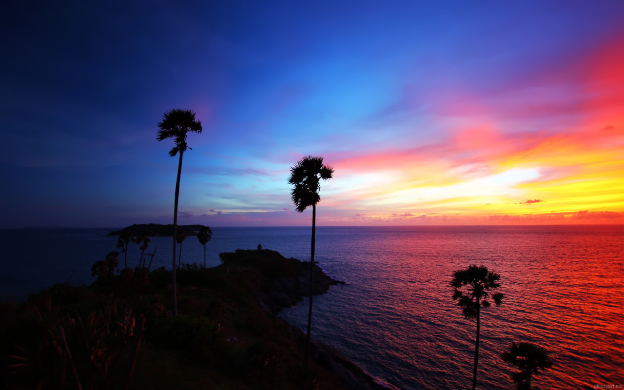 Sunset Beaches Wallpapers Sceneries Desktops