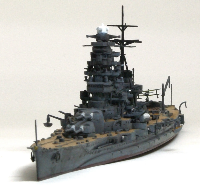 日本海軍 戦艦比叡 その4 完成 プラモ日記