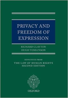 Privacy And Freedom Of Expression Law Of Human Rights