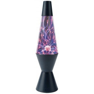 Lava Lite Electroplasma Lamp, Black