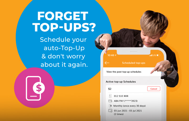 Schedule Top Up Cellcard