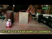 Terbaik Cara Membuat Mesin Amplas Menggunakan Gurinda Tangan Tatakan Velcro, Paling Dicari!