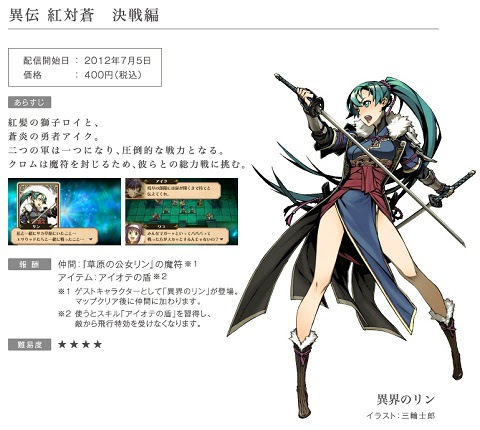 第6回ファイアーエムブレムファン投票 覚醒編 オススメの追加コンテンツは ゲーム