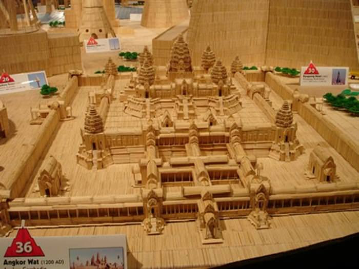 Toothpick Art