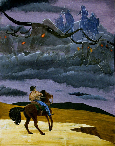 Painting by James Clark