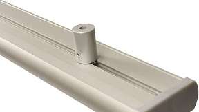 Gardinenschiene 3 Läufig Alu