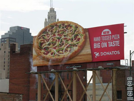 Creative Design on Clever And Creative Pizza Advertising