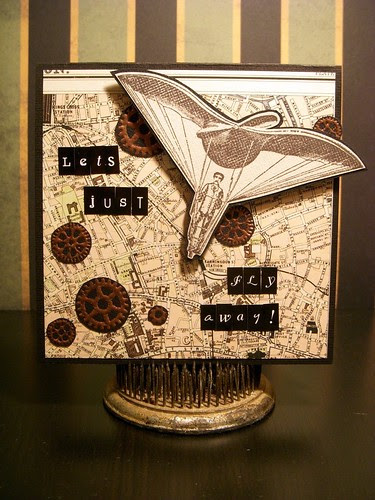 Let's Just.... Steampunk Card