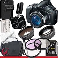 Canon PowerShot SX40 HS Digital Camera 32GB Package 3