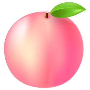 桃の無料イラスト3 花 植物イラスト Flode Illustration フロデイラスト