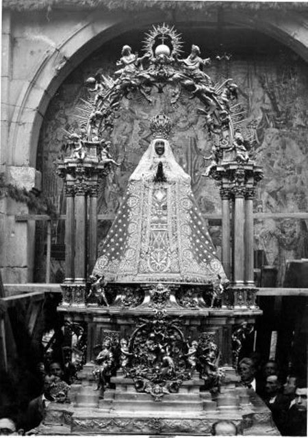 Recoronación de la Virgen del Sagrario el 1 de Octubre de 1939. Foto Rodríguez. Archivo Provincial de Toledo. Junta de Comunidades de Castilla-La Mancha