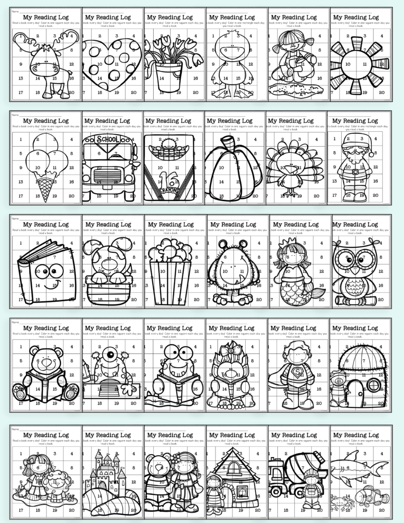 Free Reading Log Printable to Make Better Readers