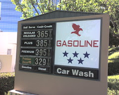 Gas prices in San Diego.  OMG!
