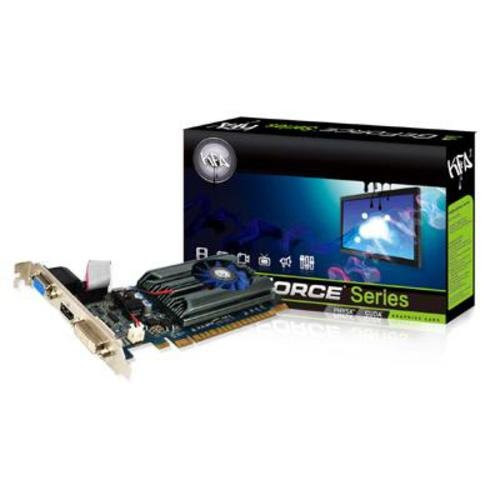KFA NVIDIA GeForce GT 520 Grafikkarte (PCI-e, 2GB, GDDR3 Speicher, DVI, VGA, HDMI)