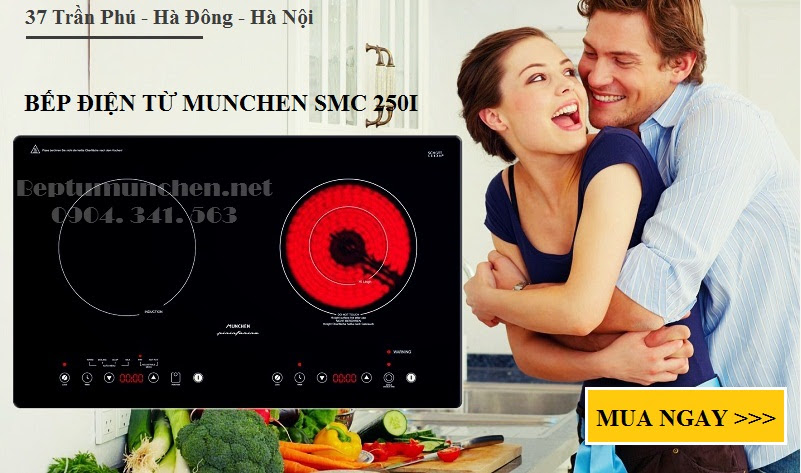 bếp điện từ munchen smc 250i phù hợp với điện lưới
