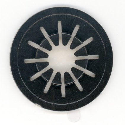 StoreSMART® - CD / DVD Spider Spindle Hubs - Black Plastic - 100-Pack - CDH1TS-BK-100