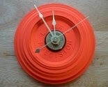 Shotgun Clay Pigeon Target Skeet and Trap Wall Clock - Brass Hands