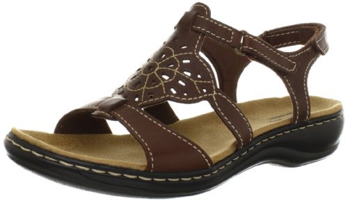 Clarks Womens Leisa Taffy Sandal