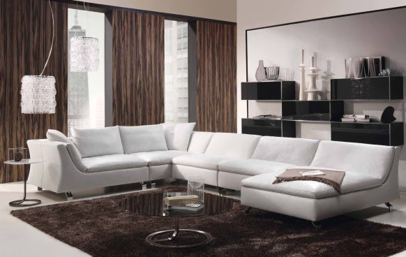 Unique And Elegant  Living Room Styles 2010 by Natuzzi