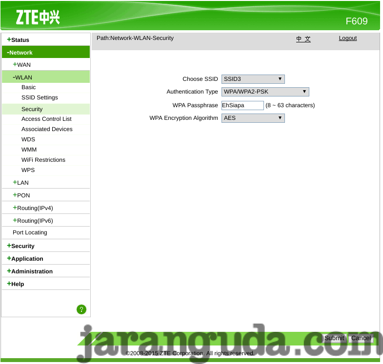 Zte F609 Default Password Membuat Multiple Ssid Dengan Modem Zte F609 Jaranguda Com Password Zte F609 Terbaru 2019 Tatto
