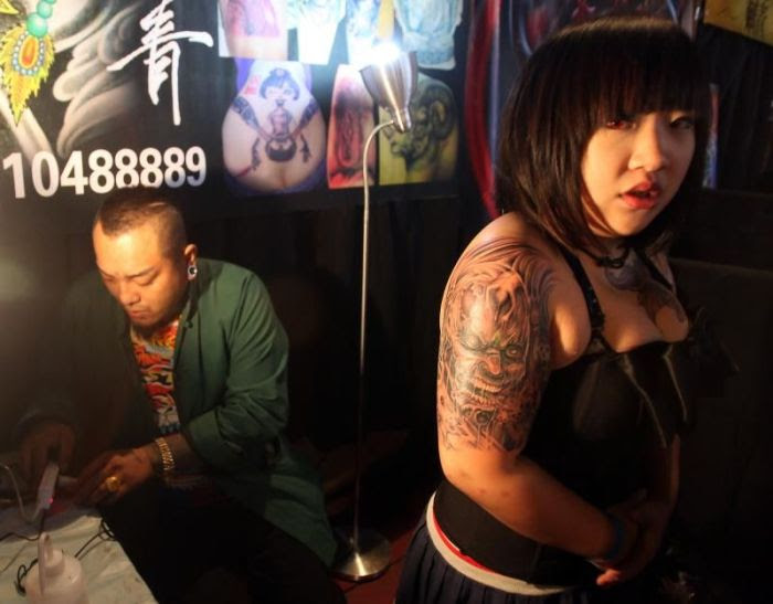 International Tattoo Festival in Beijing (21 pics)