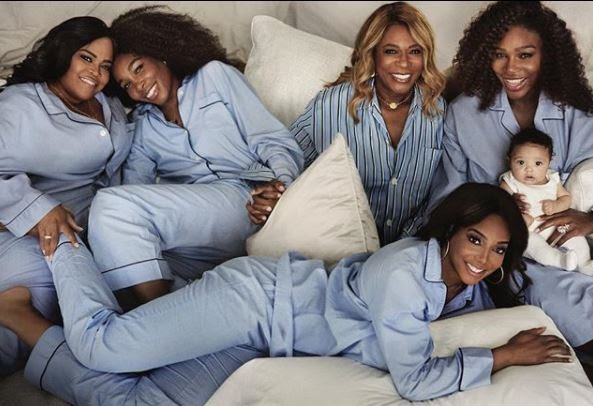 Serena Williams shares adorable photo with her mom, sisters and daughter