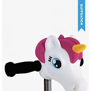 Scootaheadz Einhorn: Weiss und Pink