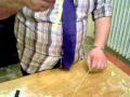 RICETTA CALABRESE - MACCHERONI AL FERRO PARTE 3.AVI