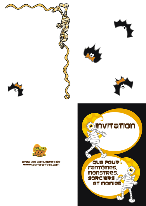 Invitation Halloween