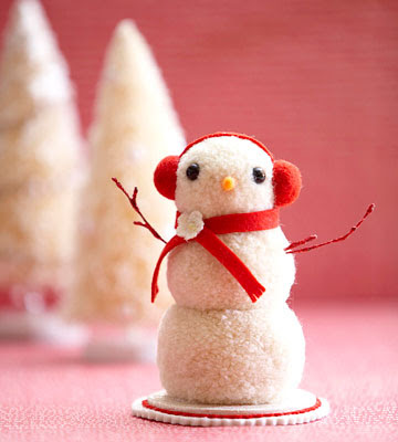 Árboles de navidad y muñecos de nieve de pompones (6) (360x400, 93Kb)