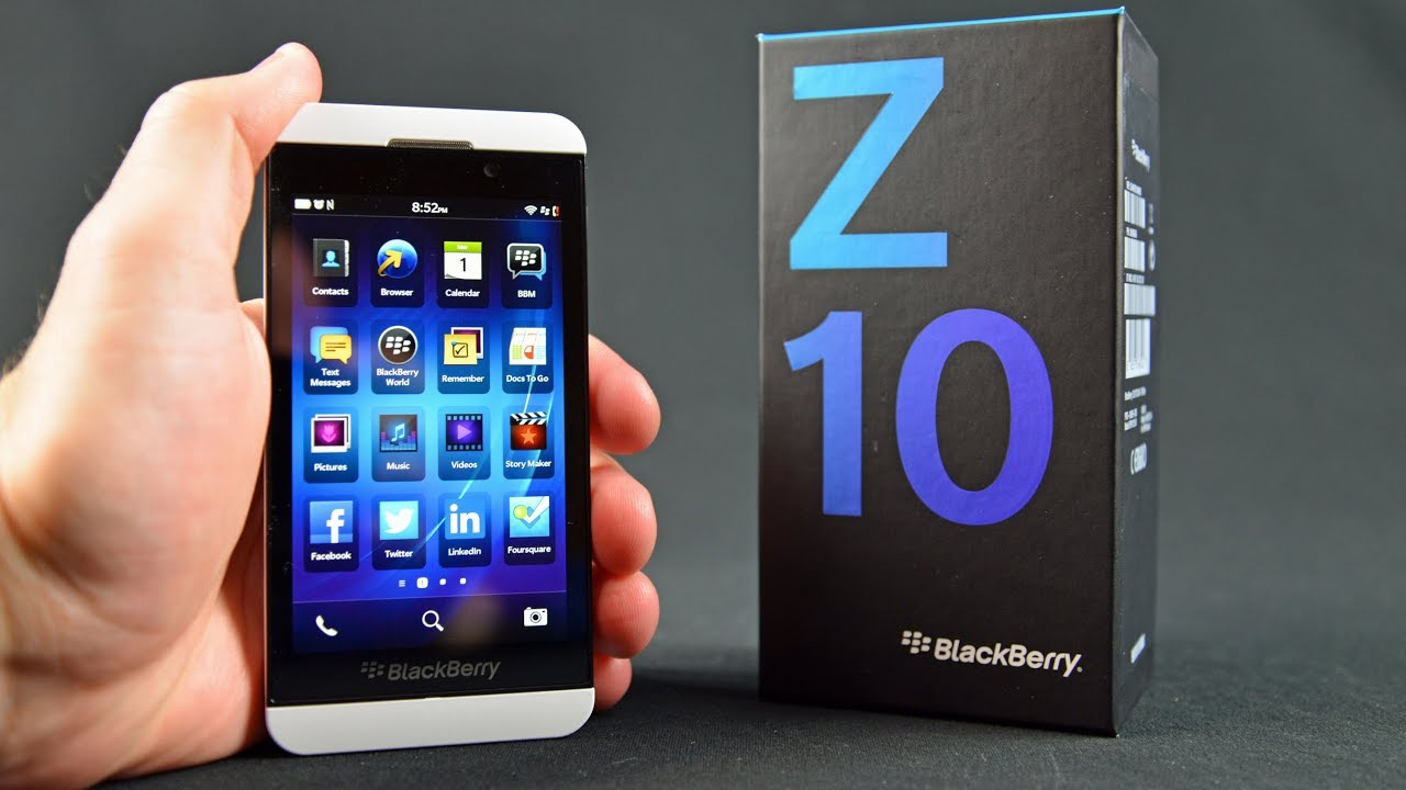 Blackberry Z10 Unboxing & Review  YouTube