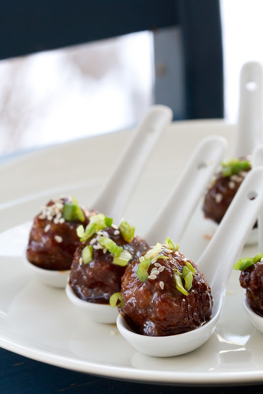  Asian meatballs in a hoisin marinade by Pille  Saucy Asian Meatballs recipe